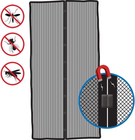 Deurhor met magnetische sluiting - Proplus - zwart