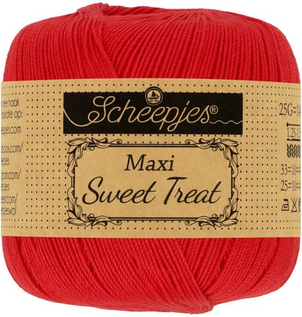 Scheepjes Maxi Sweet Treat - 115 Hot Red