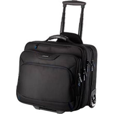 LIGHTPAK Trolley BRAVO 2 Executive Line, met draaggreep en wielen, nylon, zwart