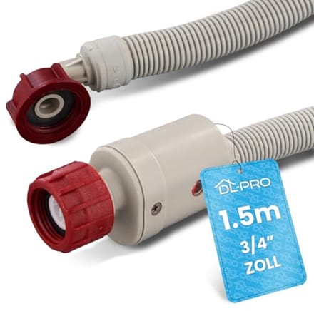 Universele Waterslang van 1,5 m met Aquastop voor Vaatwasser en Wasmachine