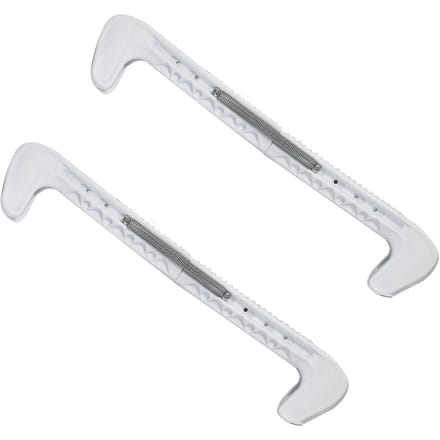 1 Paar Plastic IJsschaatsbeschermers Met Verstelbare Veer (blauw) wit