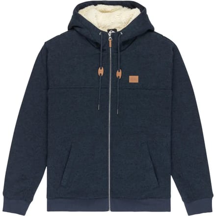 Quiksilver Cypress Keller Sweatshirt Met Rits Blauw S Man