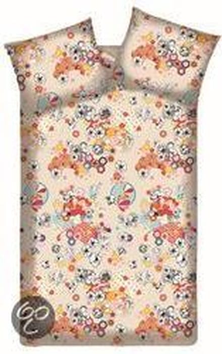 Beddinghouse Kimono Dekbedovertrek - Eenpersoons - 140x200/220 cm - Zand
