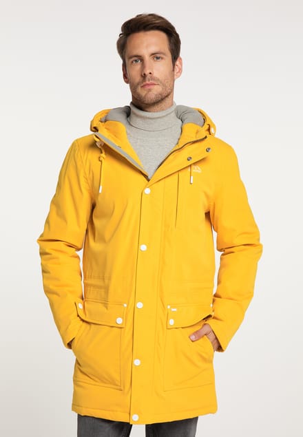 ICEBOUND Serie clima Igloo Winter parka Heren mosterd