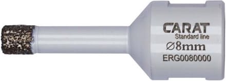 Carat EHS Briljant tegelboor M14 8 mm (2 stuks) voor haakse slijper