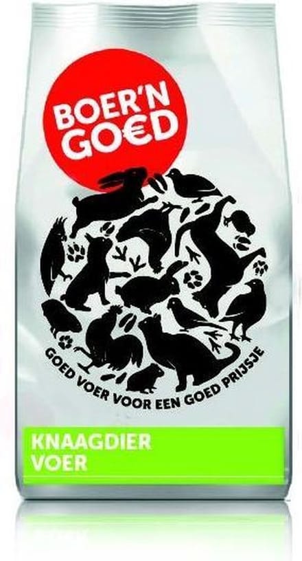 Knaagdiervoer  4 kg | Boer'n Goed Konijnenkorrel
