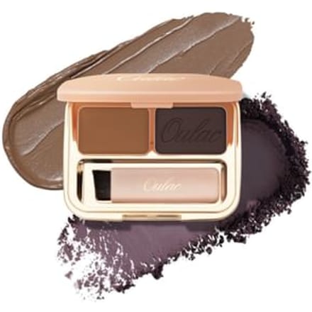 Oulac - Brow & Eye Perfect Finishing Compact - 4 Colors #02 Ginger - 3.2g