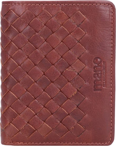 mano Don Luca Creditcard etui Leer 8 cm - 4 Sleuven - cognac