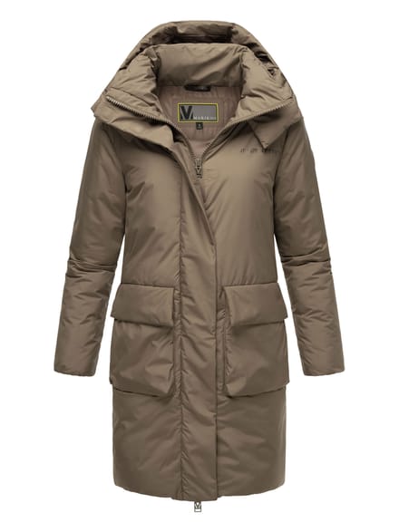 Marikoo dames winterjas met magneetsluiting – model Nanami