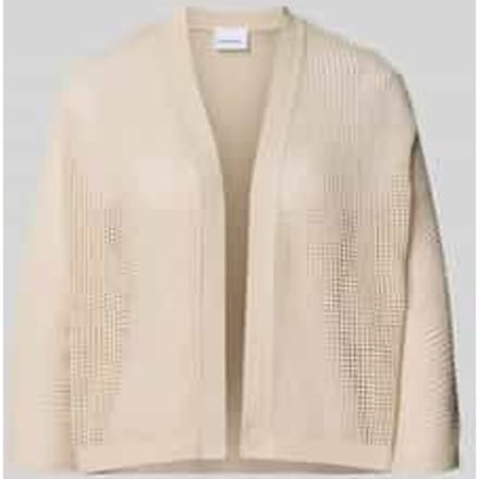 Lichte gebreide opengewerkte cardigan zonder sluiting dames COMMA