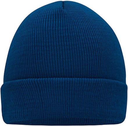 Myrtle Beach 'Knitted Cap' Beanie Donkerblauw