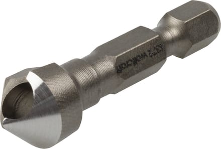 wolfcraft - Dwarsgat Verzinkboor - Ø 12 mm - Zeskantschacht - 4372000