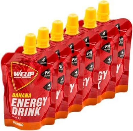 Wcup Energy Drink Banana 6 x 80ml