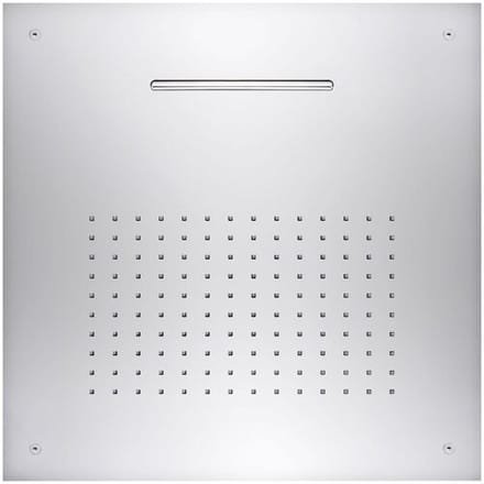 Herzbach LIVING SPA rain shower Multifunction 2, recessed ceiling installation 50 x 50 cm 11.650200.2.01