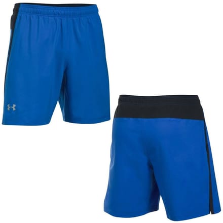 Under Armour 2 In 1 Launch Blauwe Korte Broek - Heren