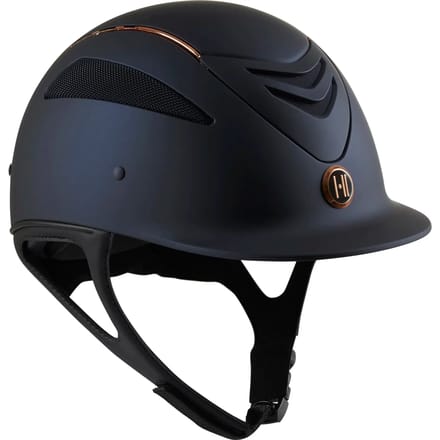 Matte roségouden helm OneK