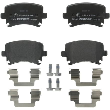 Remblokset TEXTAR 2391402, achter