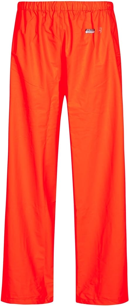 Fluor oranje regenbroek van Lyngsøe Rainwear XXL