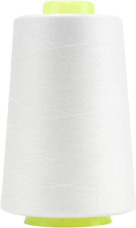 Sterk Nylon Naaigaren Wit 5000 Yard - Voor Naaimachine en Handnaaien