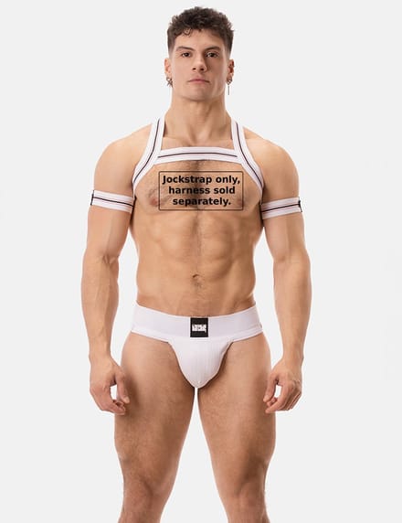 Barcode Berlin Sergey Jockstrap White - MAAT L - Heren Ondergoed - Jockstrap voor Man - Mannen Jock