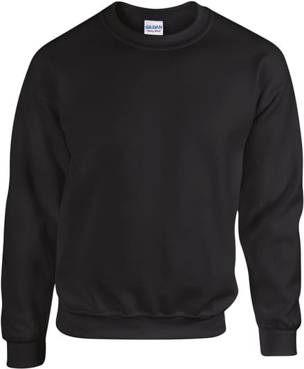 Gildan - Heavy Blend Unisex Sweater - Black maat XXL