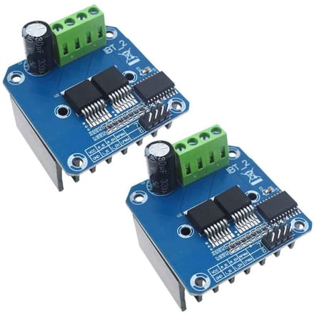 Motor Driver Module - Smart Card Module - Stroom Limiter - 43A Capaciteit - 6.4 x 6.2 x 6.1 cm