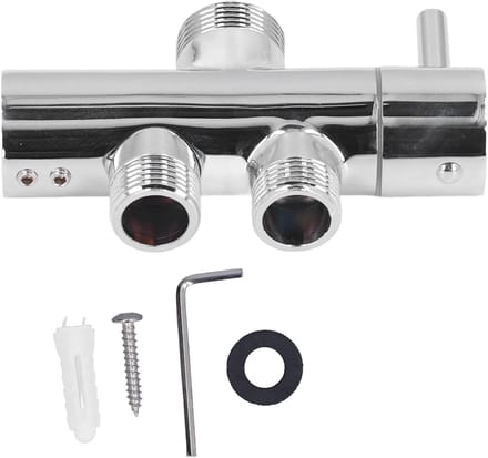 Omschakelklep Douche - Roestvrij - G1 / 2in - Hotel & Badkamer Accessoire