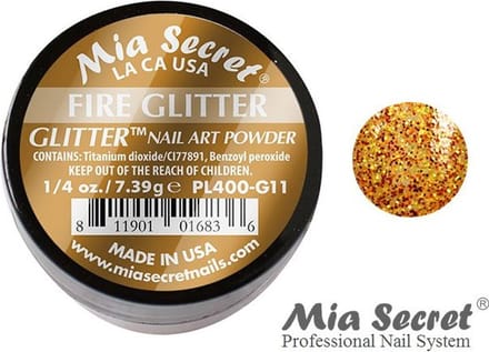 Glitter Acrylpoeder Fire