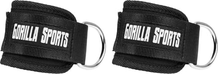 Gorilla Sports Set Ankle Strap Gym - Enkelband - Kickbacks - Enkel strap - 2 Stuks
