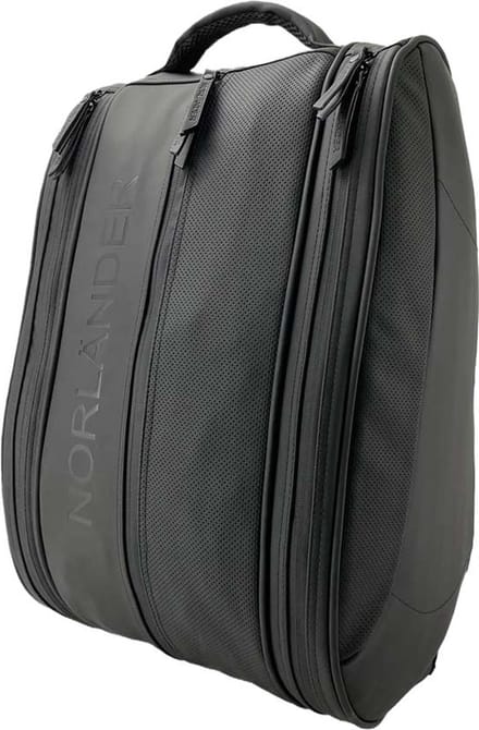 Norlander Dull PU Padel Rugtas - 46 Liter - Zwart