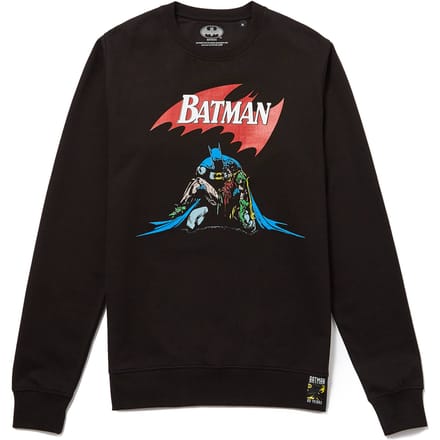 Batman 80th Anniversary Death trui - Zwart - M