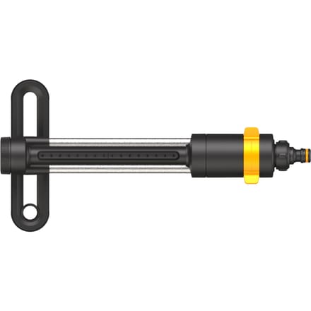 Fiskars Solid Serie - Zwenksproeier - 285 m² - Stevige Metalen Basis - Roestvrijstalen Filter