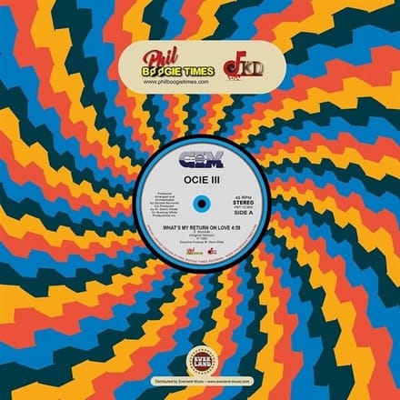 Ocie III - What's My Return On Love (12" Single)