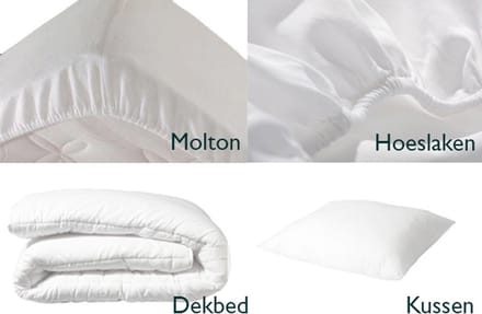 Rockwood® Bedtextiel Pakket 4 In 1 Wit Kwaliteit