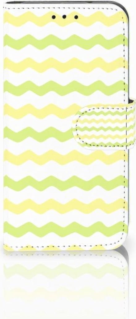Samsung Galaxy S10e Telefoon Hoesje Waves Yellow