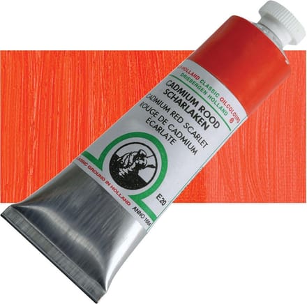Oil paint Old Holland 40ml – 020 Cadmium Red Scarlet