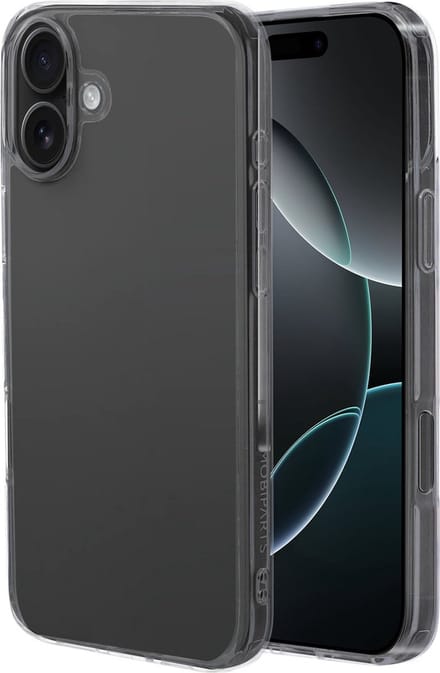 Mobiparts hoesje geschikt voor Apple iPhone 16 Plus - Hardcover - Transparant