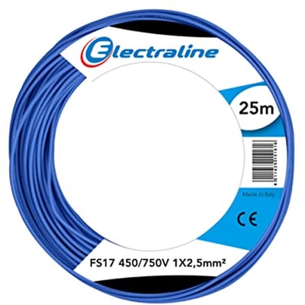 Aderkabel FS17 - 1 x 2,5 mm² - Blauw - 25 m