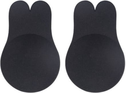 Herbruikbare Tepelplakker - Zelfklevende tepelsticker - Nipple covers - Maat M-L - Zwart