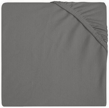 Jollein Hoeslaken Jersey Boxmatras 75x95cm Storm Grey