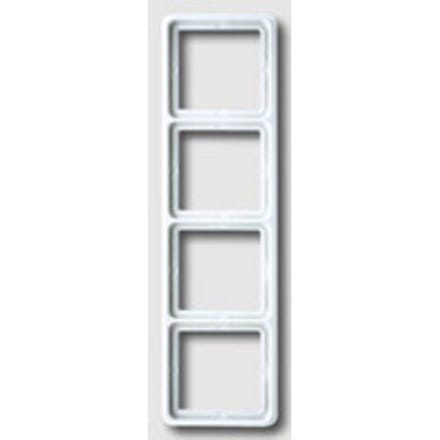 Jung CD584WW Afdekking Frame 4-voudig Alpine-wit 1 stuk(s)