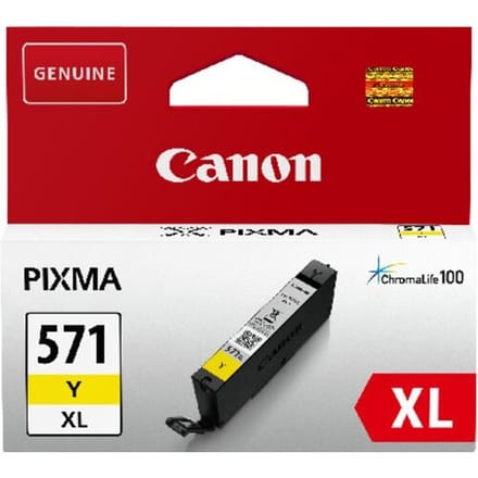 Canon Inktcartridge CLI-571Y XL Geel Hoge capaciteit
