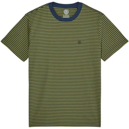 Element Icon Embroidery T-shirt Met Korte Mouwen Groen S Man