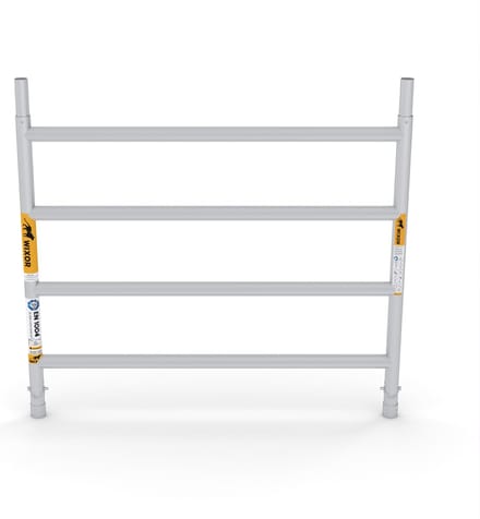 Wixor Opbouwframe 135 | 4 sporten | steigerframe | steigeronderdeel | frame | steiger | aluminium | 2mm | stelling