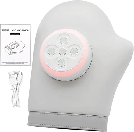 Handmassage Apparaat - Draagbare Massager - Ontspanning Thuis - Oplaadbaar Ergonomisch - 25 x 20 x 11 cm