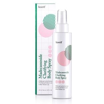 Petitfee Koelf Madecassoside Verhelderende Bodyspray 150ml AUTHENTIEKE WINKEL white