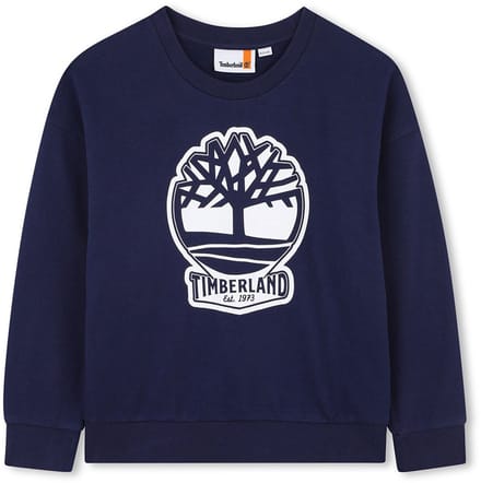 Timberland T60444 Sweatshirt Blauw 5 Years Jongen