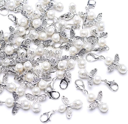 Beschermengel Hanger Metaal - Hart Ontwerp voor Ketting en Armband -