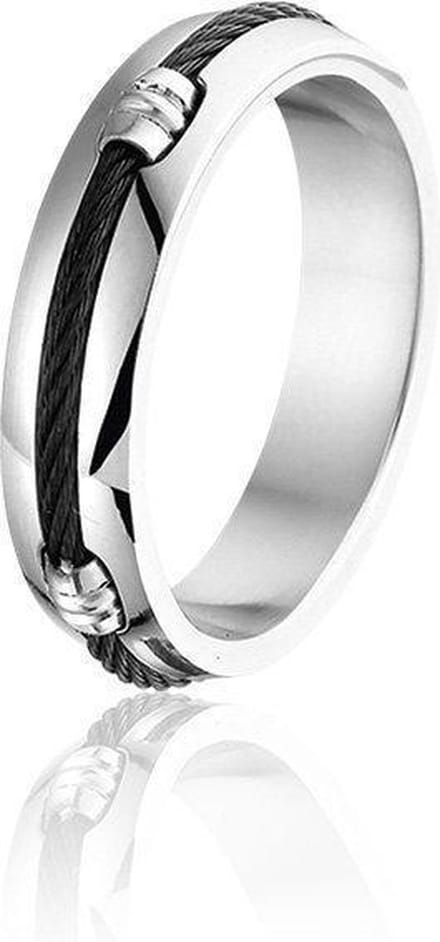 Montebello Ring Stefano - 316L Staal - 6mm - Maat 60-19mm