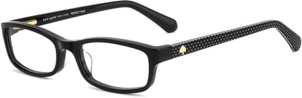 Kate Spade NARCISA/3 Black pattern white 49/16/130 WOMAN Brilmonturen
